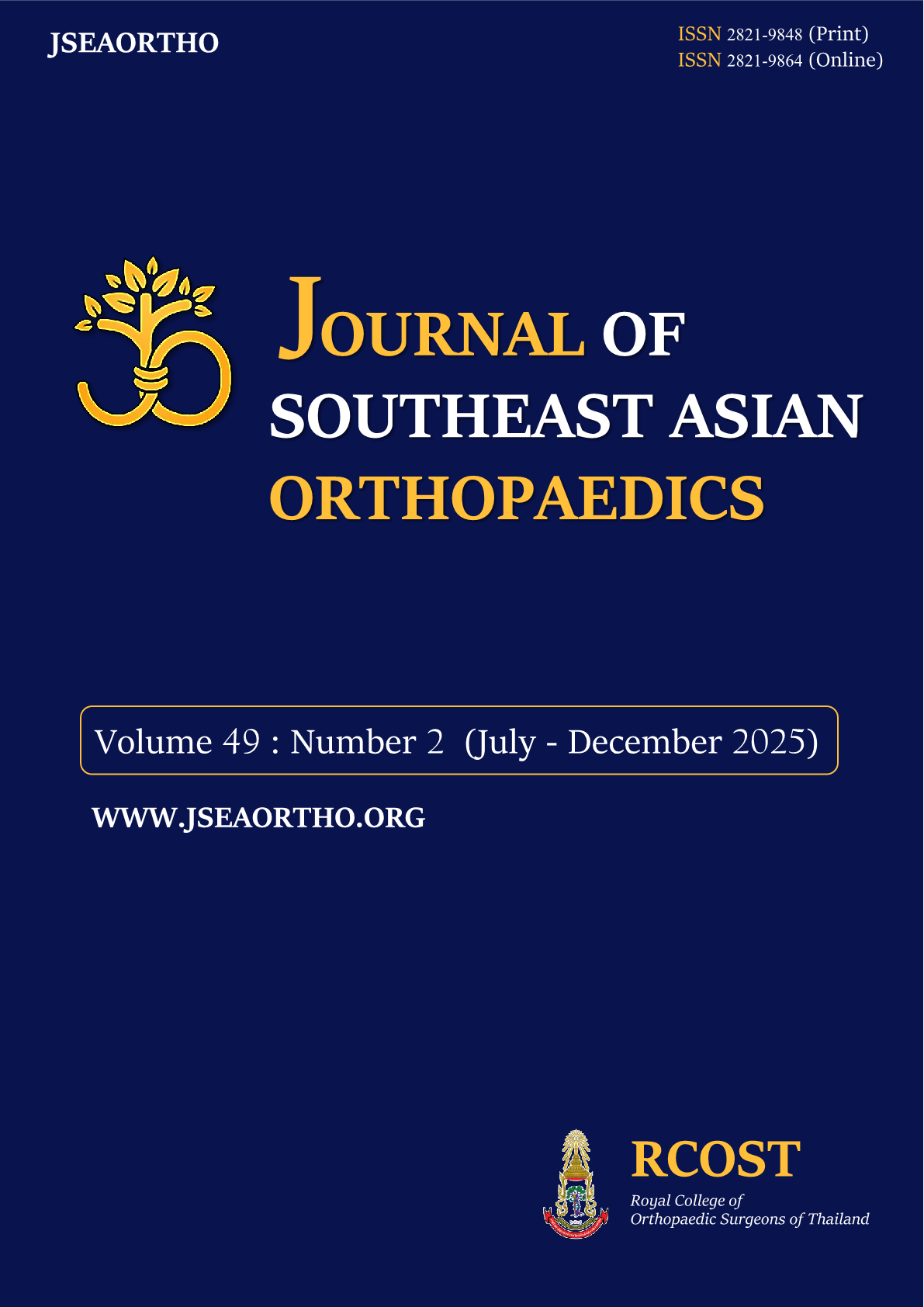 					View Vol. 49 No. 2 (2025): July - December
				