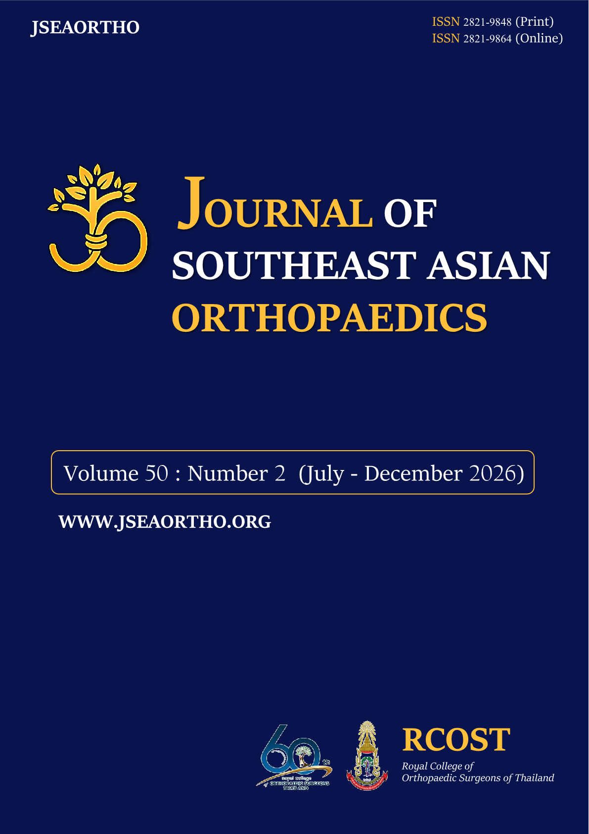 					View Vol. 50 No. 2 (2026): July - December
				